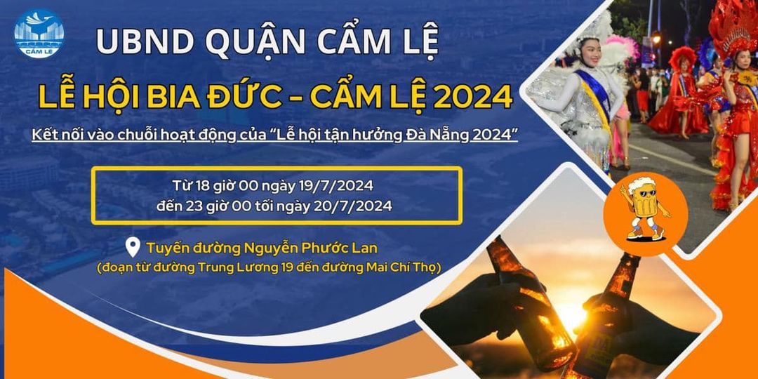 Lễ hội bia Đức Cẩm Lệ 2024 - Kết nối cùng Lễ hội Tận hưởng Đà Nẵng 2024