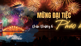 Ưu đãi mới mừng đại tiệc pháo hoa sắc màu tại Đà Nẵng.