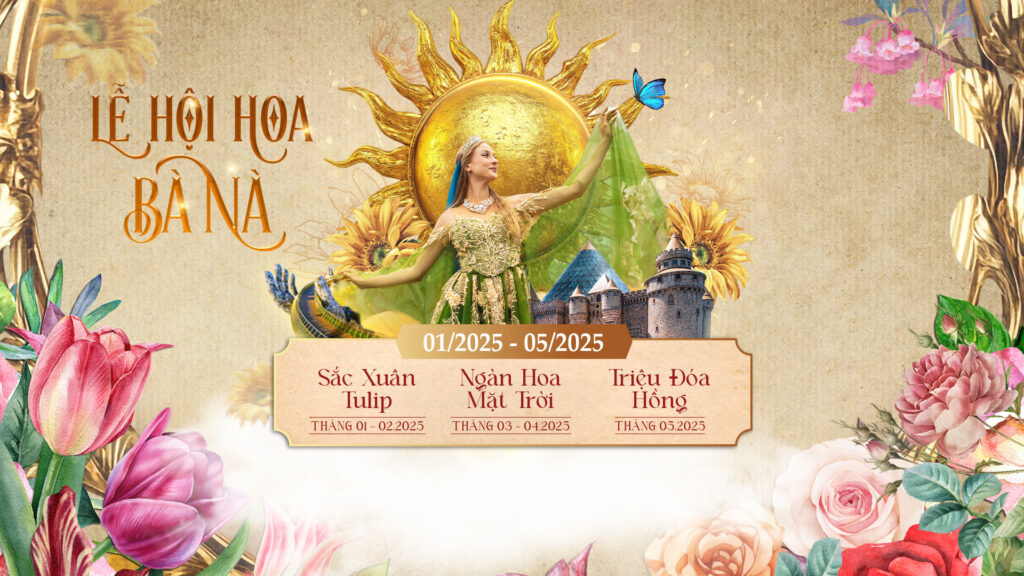 Lễ hội hoa Bà Nà 2025 - Sắc Xuân Tulip