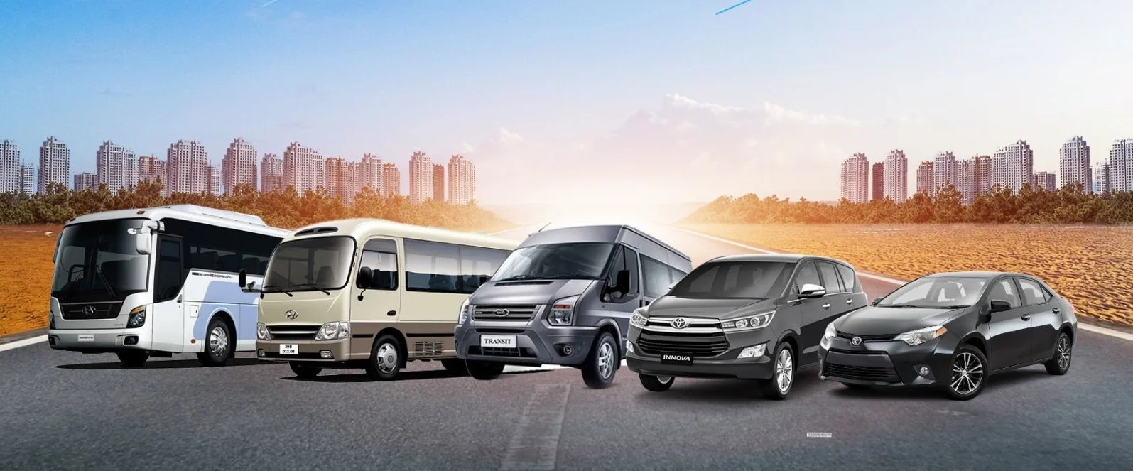 Giá thuê xe có tài tại Đà Nẵng, Hoàng Phú An Travel, chuyên cho thuê xe du lịch tại Đà Nẵng