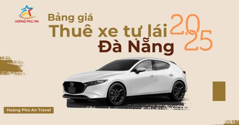 Bảng giá thuê xe tự lái Đà Nẵng